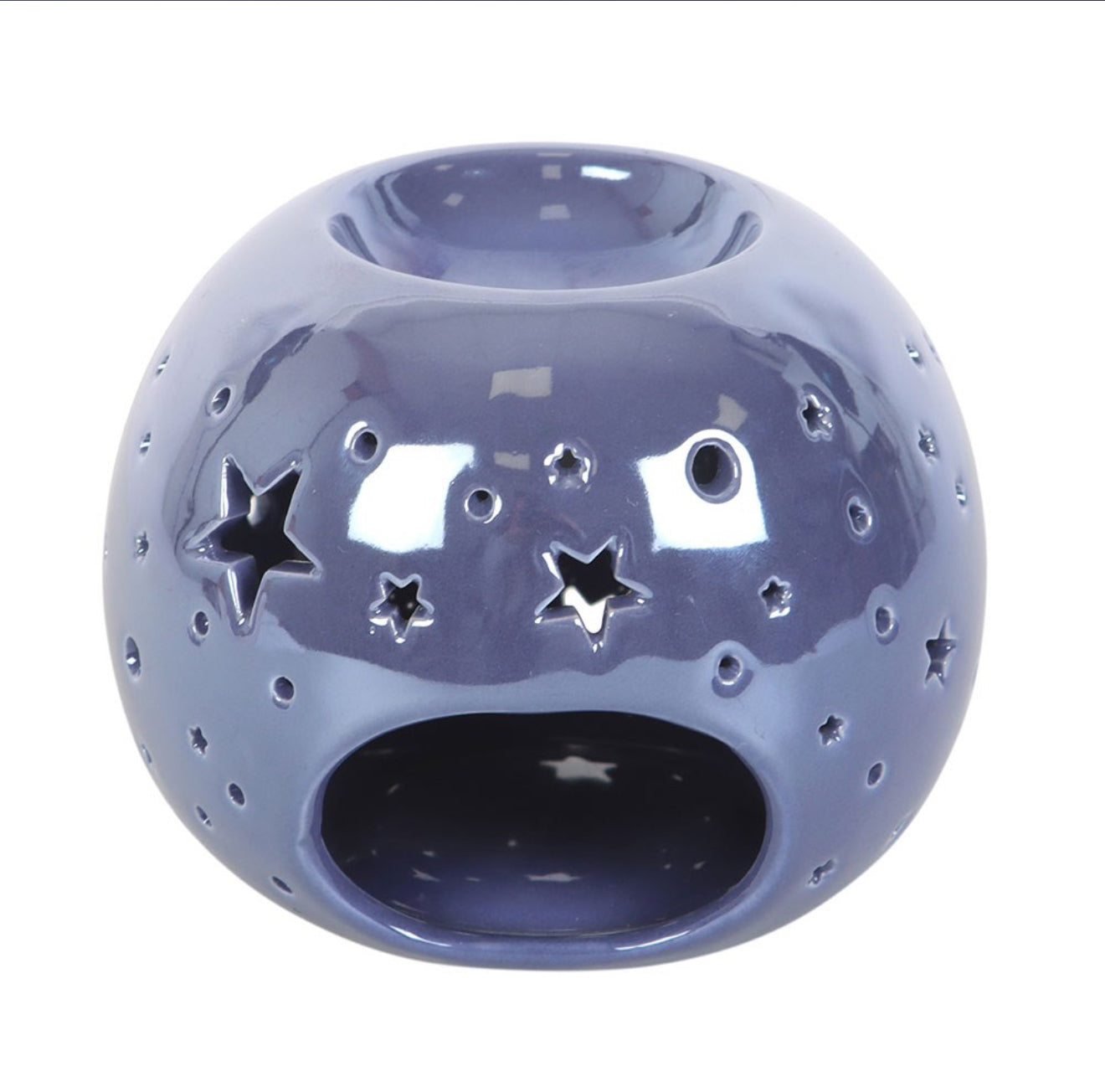 IRIDESCENT STAR OIL BURNER AND WAX WARMER