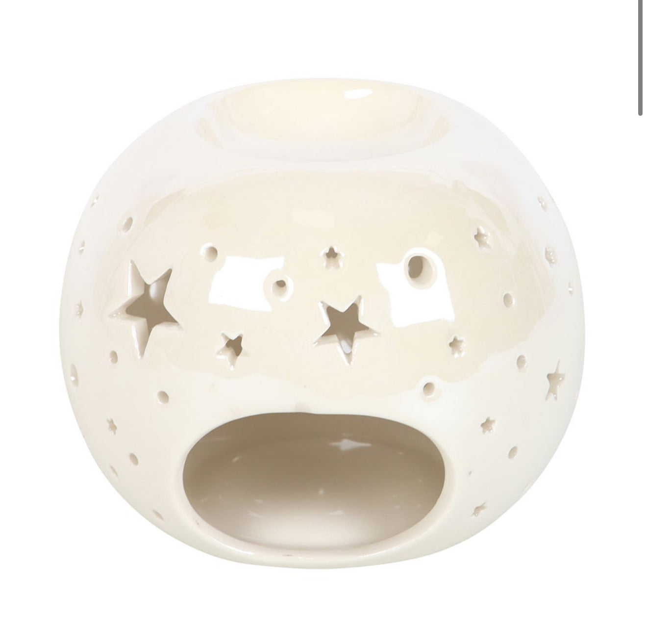 IRIDESCENT STAR OIL BURNER AND WAX WARMER