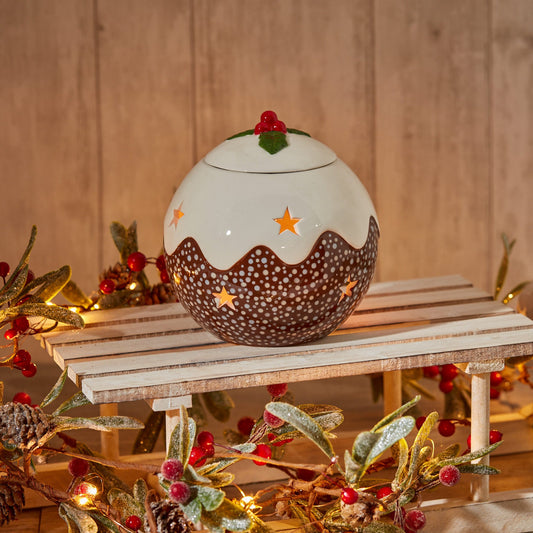 REDUCED Christmas Pudding Burner