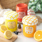 ORANGE MARMALADE JAR WAX WARMER