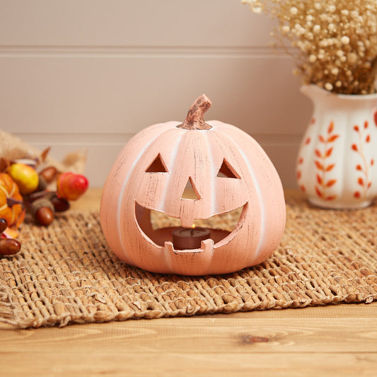 Spooky Pumpkin Tealight Holder